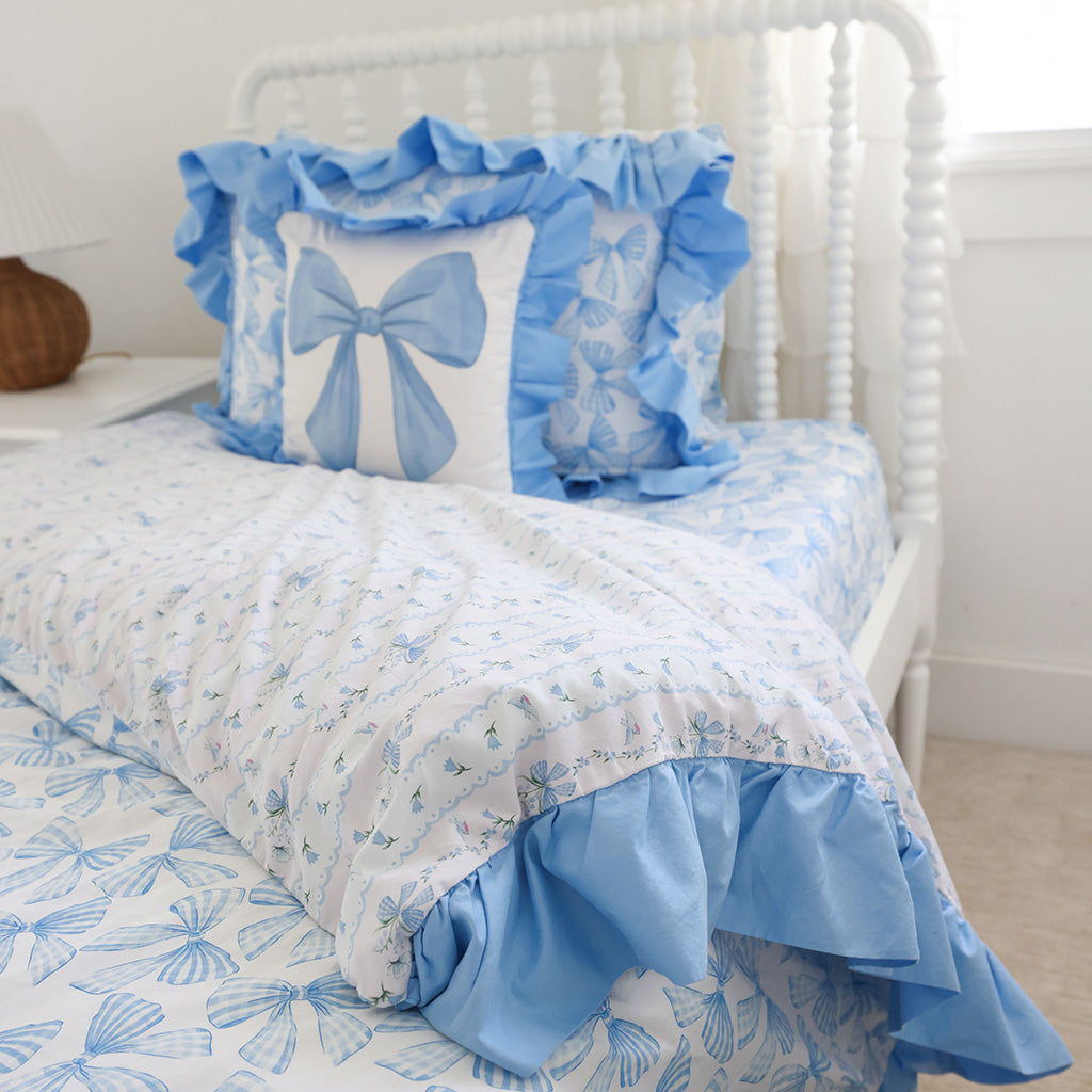 Blythe Reversible Ruffled Duvet Cover