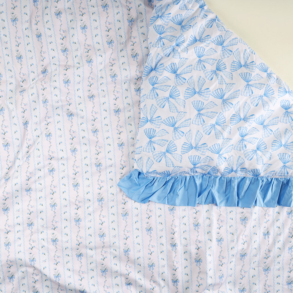 Blythe Reversible Ruffled Duvet Cover