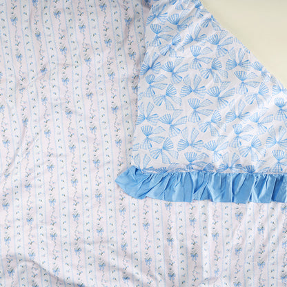 Blythe Reversible Ruffled Duvet Cover