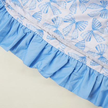 Blythe Reversible Ruffled Duvet Cover