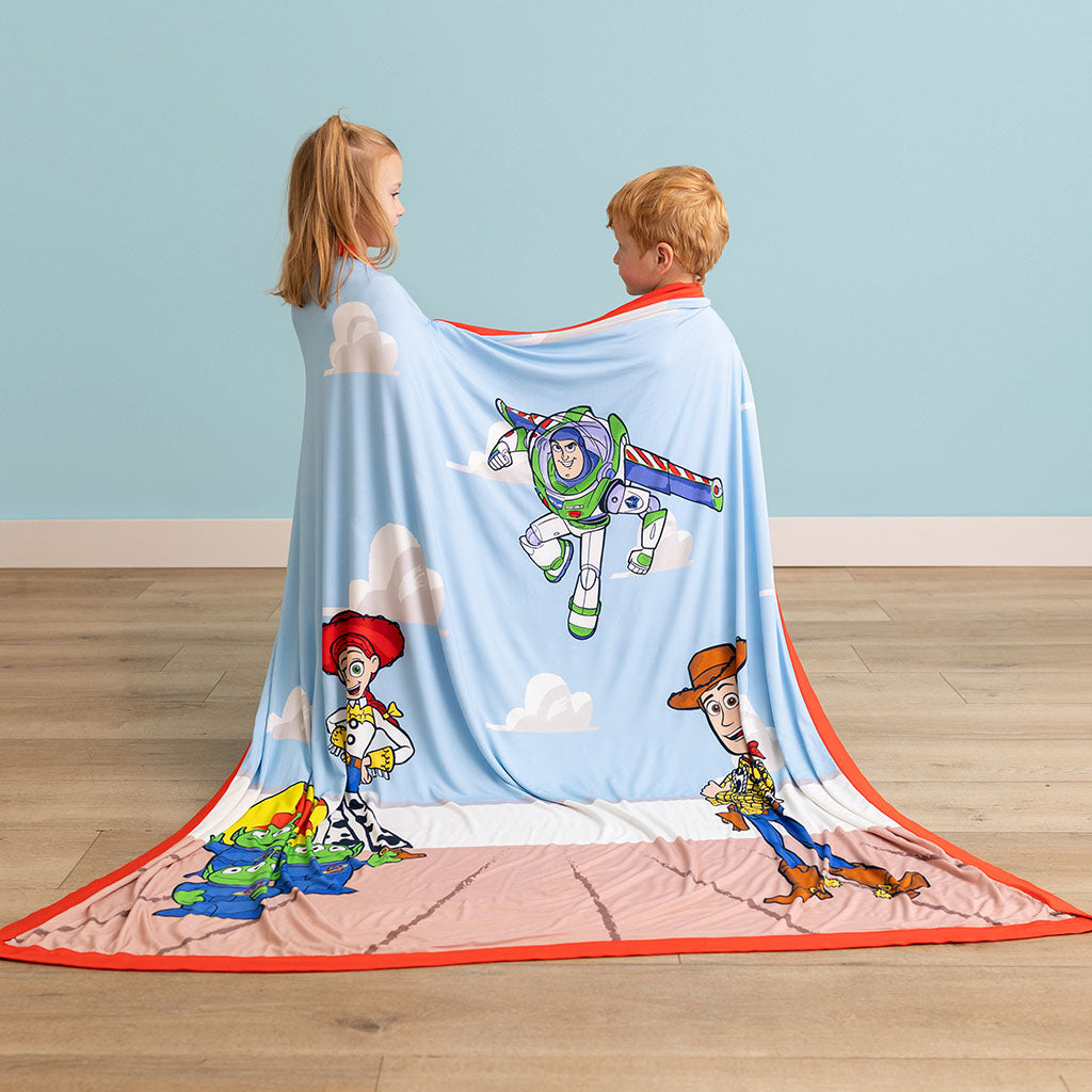 Disney Toy Story Time & Toy Story Aliens Luxe Patoo® Blanket