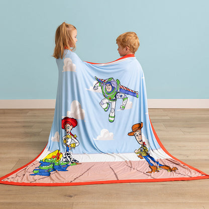 Disney Toy Story Time & Toy Story Aliens Luxe Patoo® Blanket