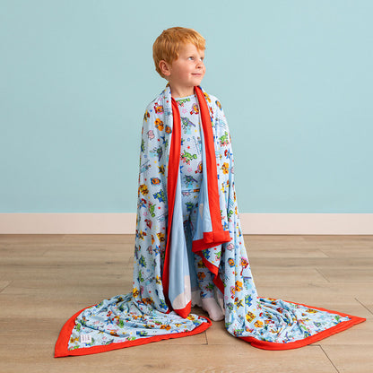 Disney Toy Story Time & Toy Story Aliens Luxe Patoo® Blanket