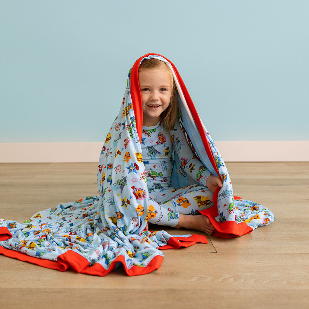 Disney Toy Story Time & Toy Story Aliens Luxe Patoo® Blanket