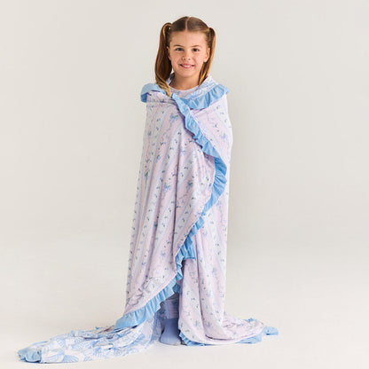 Blythe & Edda Ruffled Luxe Patoo® Blanket