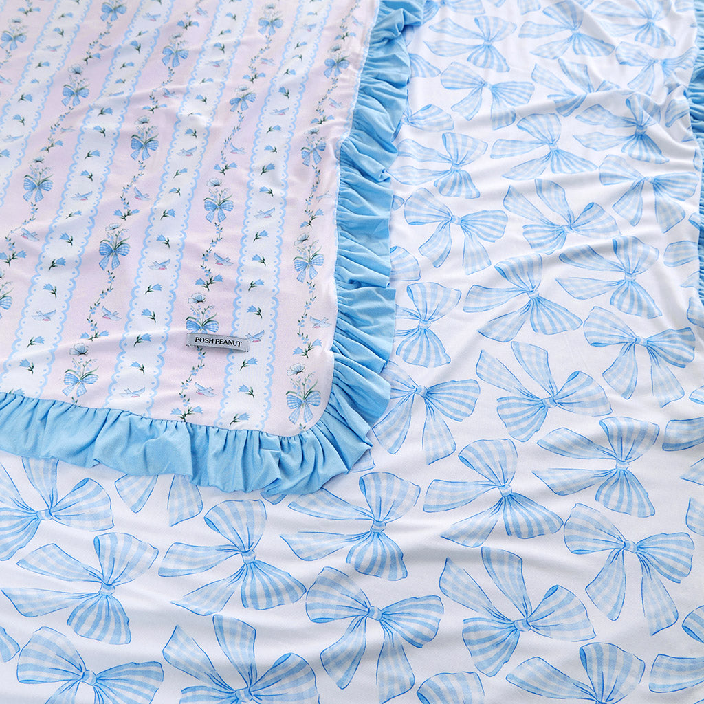 Blythe & Edda Ruffled Luxe Patoo® Blanket