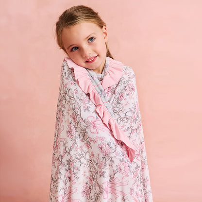 Irene & Susan Ruffled Luxe Patoo® Blanket