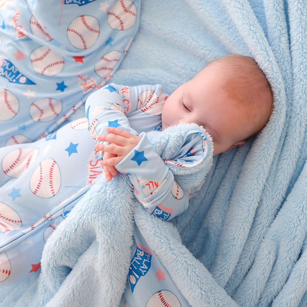 Play Ball Luxe Plush Patoo® Blanket