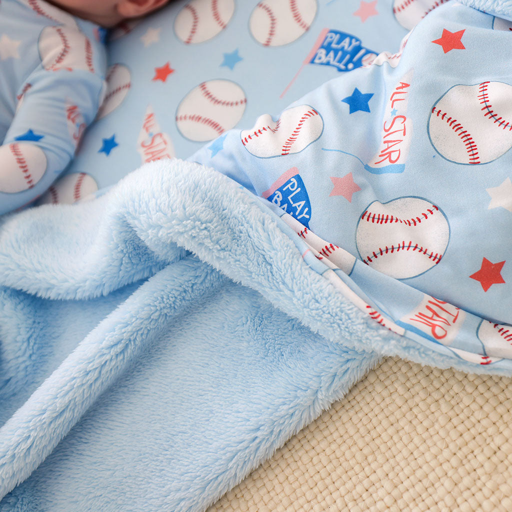 Play Ball Luxe Plush Patoo® Blanket