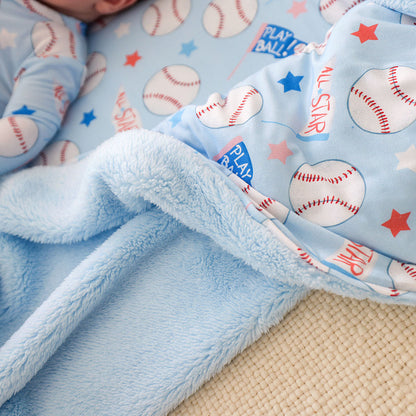 Play Ball Luxe Plush Patoo® Blanket