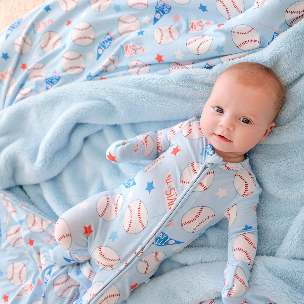 Play Ball Luxe Plush Patoo® Blanket