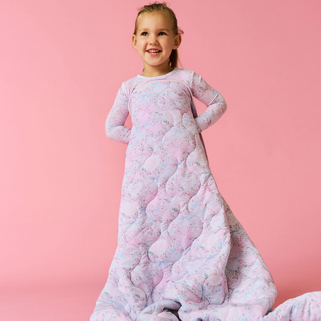 Josephine & Annabeth Reversible Quilted Patoo® Blanket