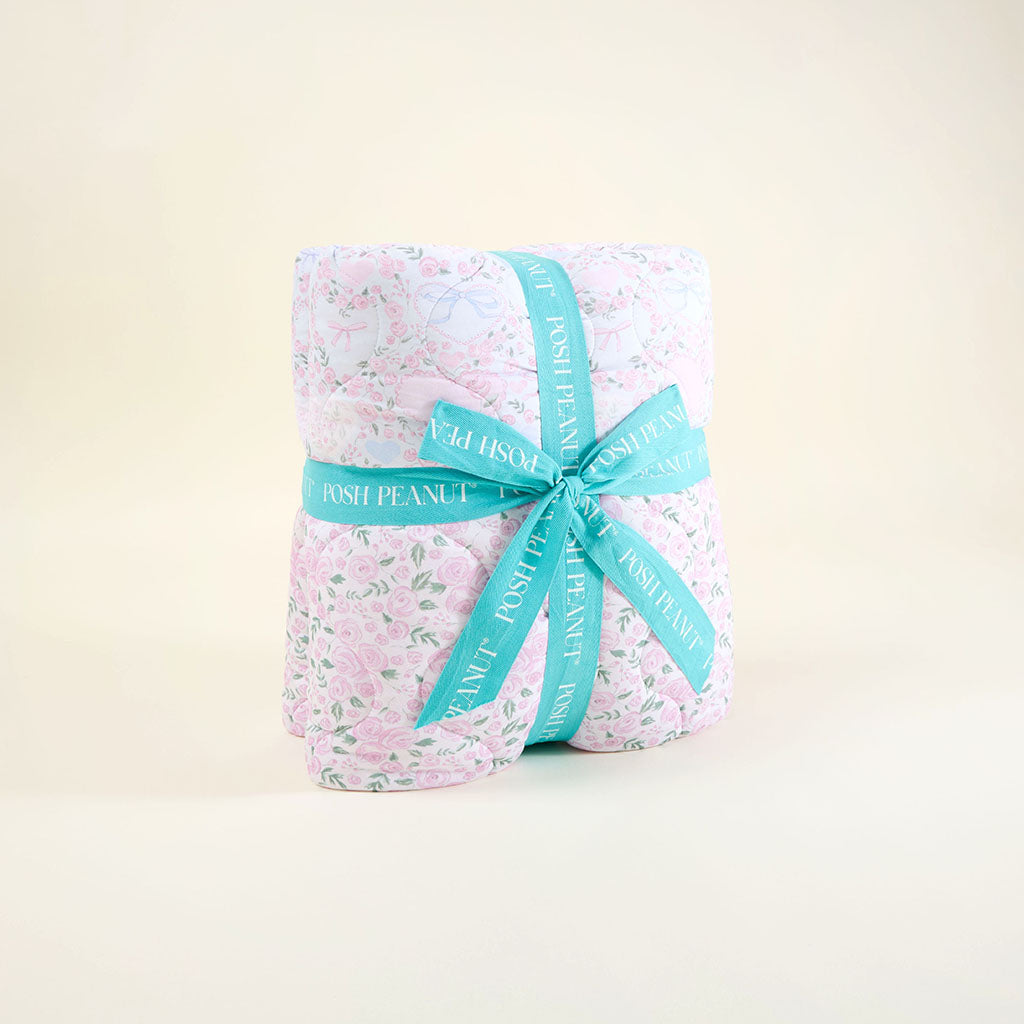Josephine & Annabeth Reversible Quilted Patoo® Blanket