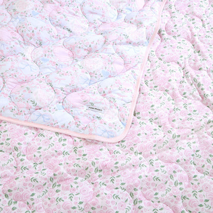 Josephine & Annabeth Reversible Quilted Patoo® Blanket
