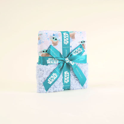 Star Wars™ Grogu Garden Minky Ruffled Luxette Patoo® Blanket