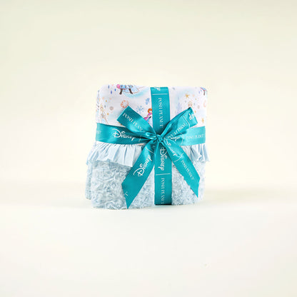 Disney Elsa & Anna Minky Ruffled Luxe Patoo® Blanket