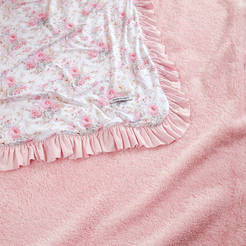 Roberta Ruffled Luxe Plush Patoo® Blanket