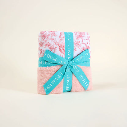 Antoinette Ruffled Luxette Plush Patoo® Blanket