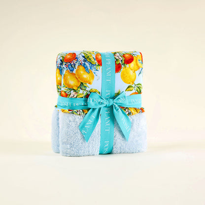 Lucia Ruffled Luxette Plush Patoo® Blanket
