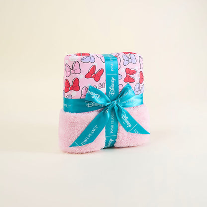 Disney Minnie & Daisy Bows Ruffled Luxette Plush Patoo® Blanket