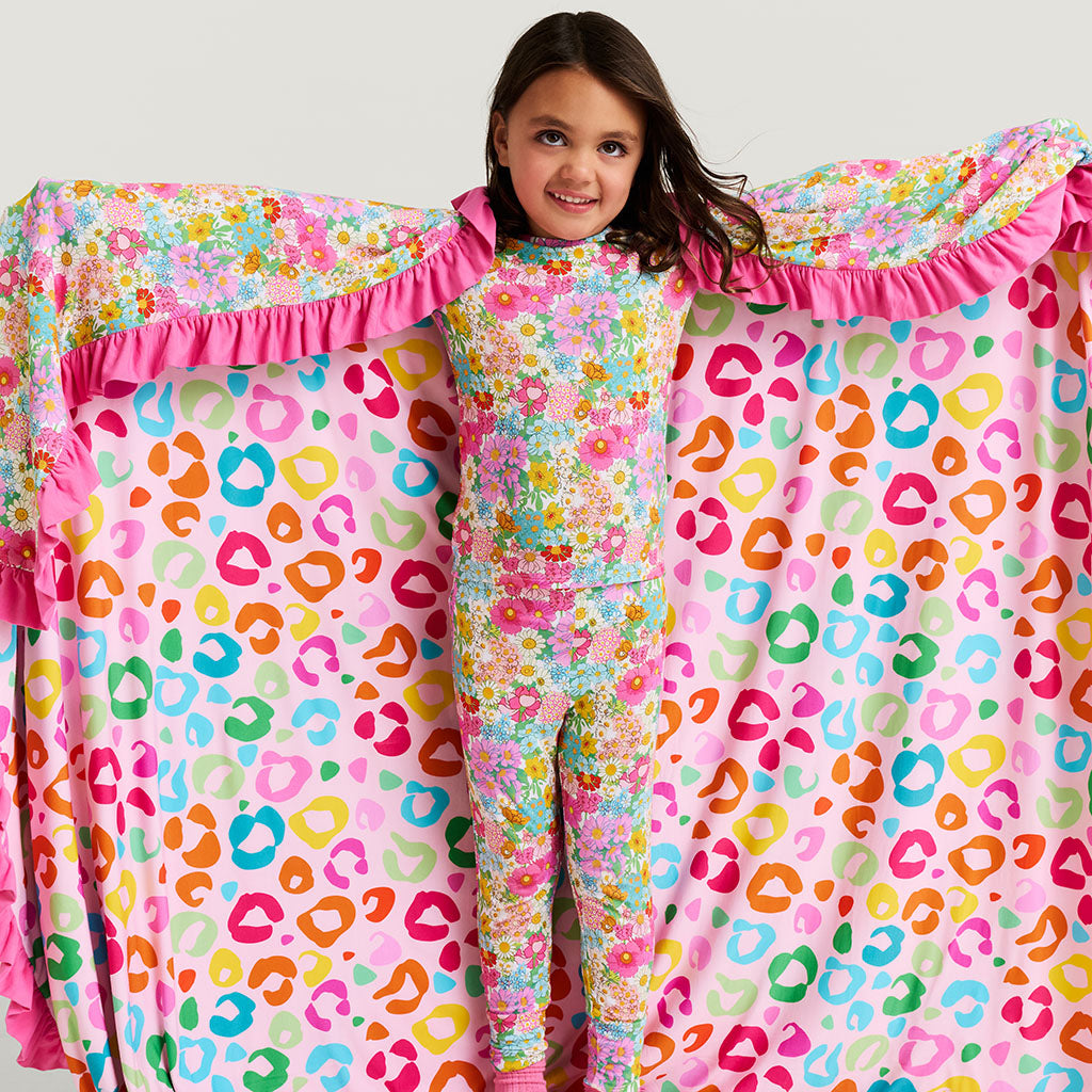 Margie & Luella Ruffled Luxe Patoo® Blanket