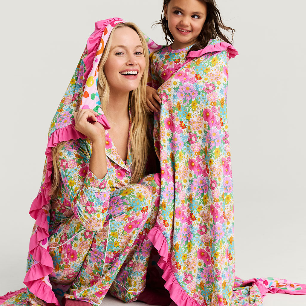 Margie & Luella Ruffled Luxe Patoo® Blanket