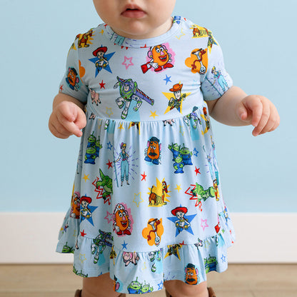 Disney Toy Story Time Ruffled Twirl Bodysuit Dress