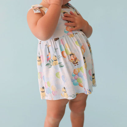 Disney Pixar’s Up Bow Babydoll Bodysuit Dress