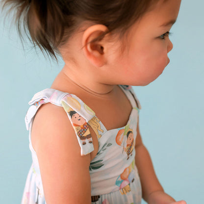 Disney Pixar’s Up Bow Babydoll Bodysuit Dress