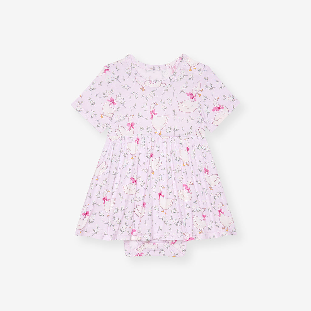 Goose Blossoms Bodysuit Dress