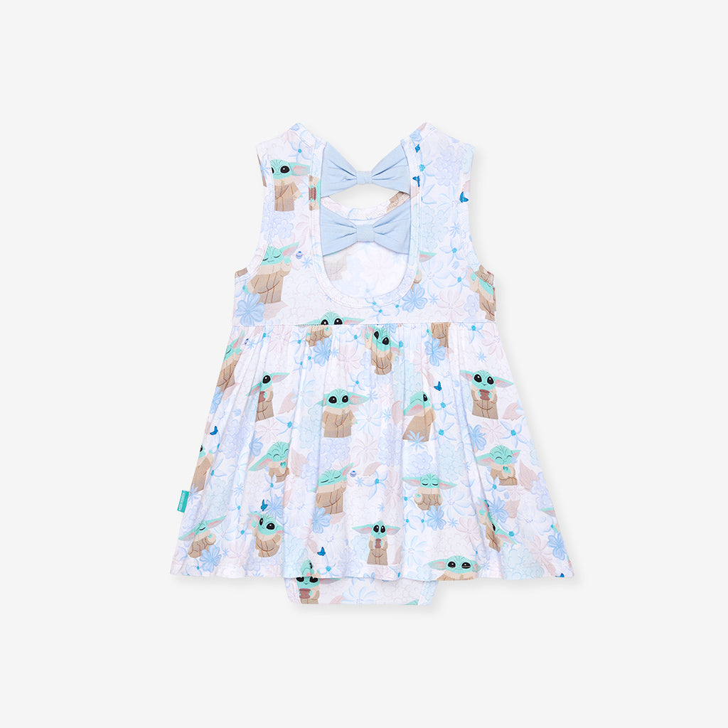 Star Wars™ Grogu Garden Bow Back Bodysuit Dress