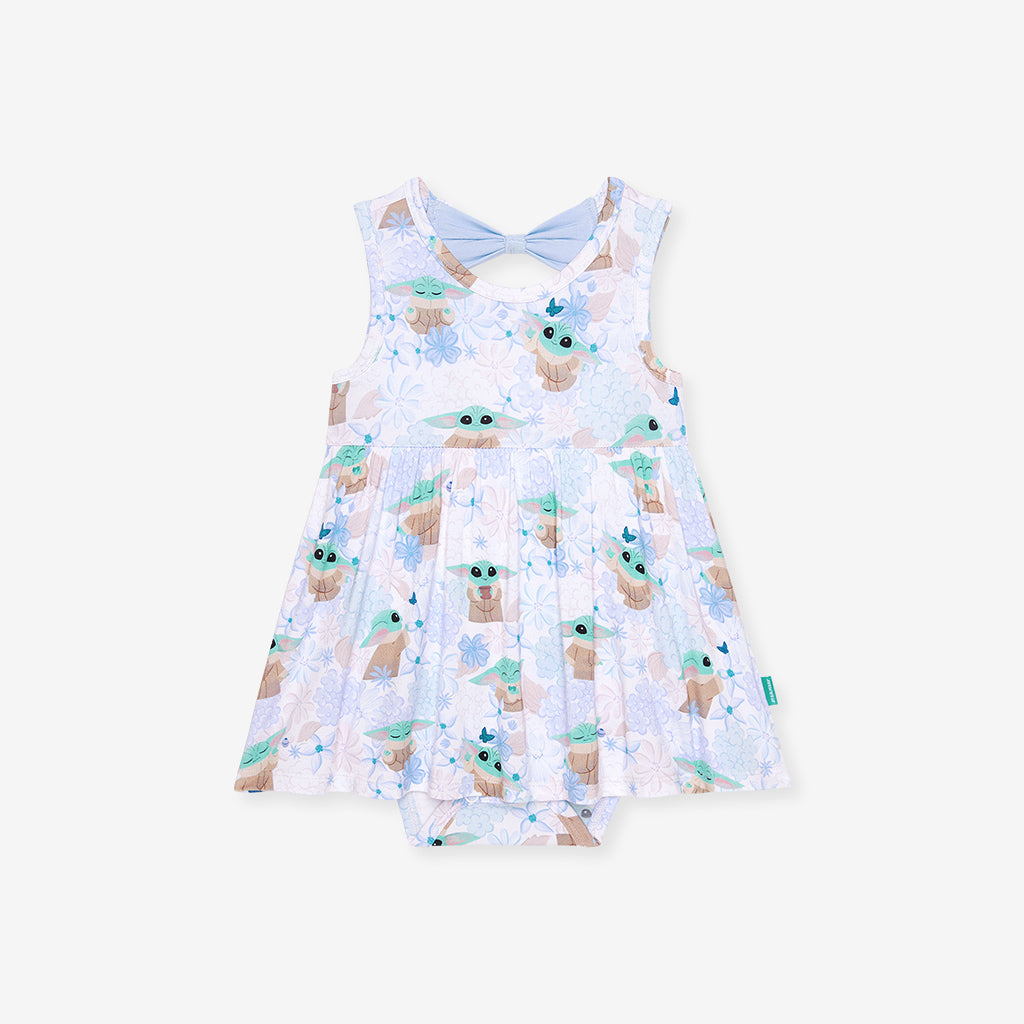 Star Wars™ Grogu Garden Bow Back Bodysuit Dress