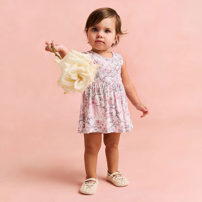 Irene Bow Back Bodysuit Dress