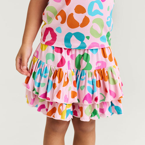 Luella Ruffled Mini Skirt