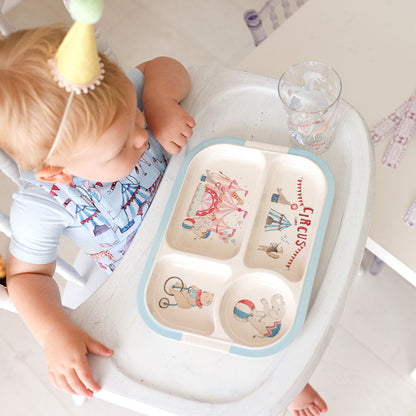 Cirque Royal Kids' Large Divided Plate