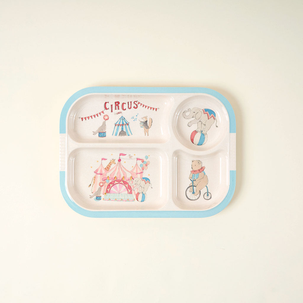 Cirque Royal Kids' Large Divided Plate