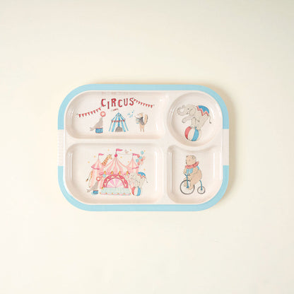 Cirque Royal Kids' Large Divided Plate