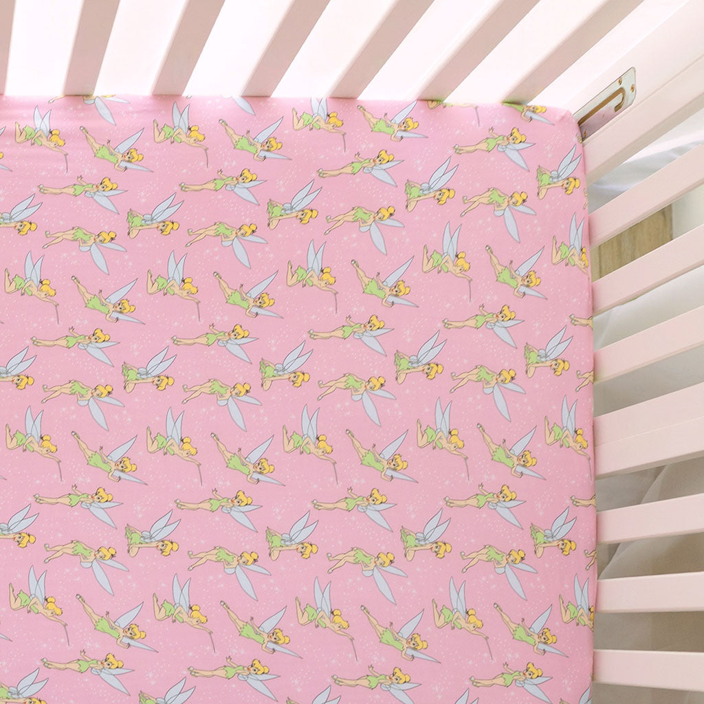 Disney Tinker Bell Crib Sheet
