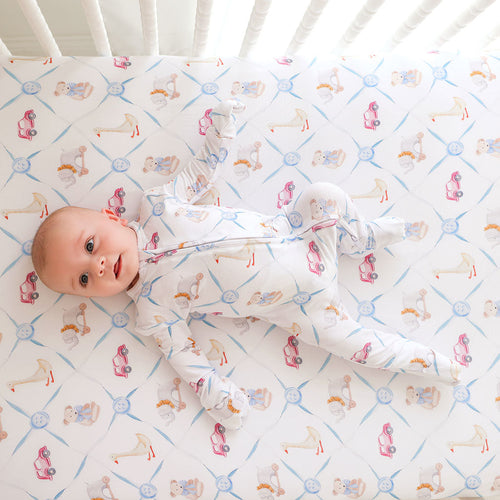 Oxford Crib Sheet