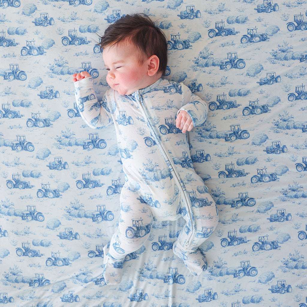 Hudson Footie Zippered One Piece