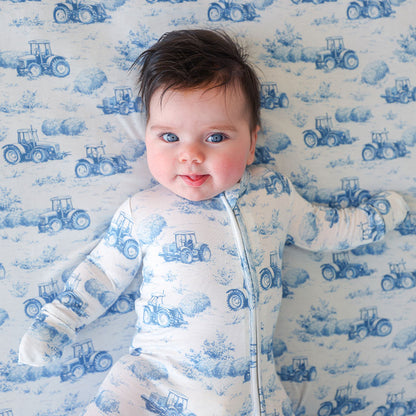 Hudson Footie Zippered One Piece