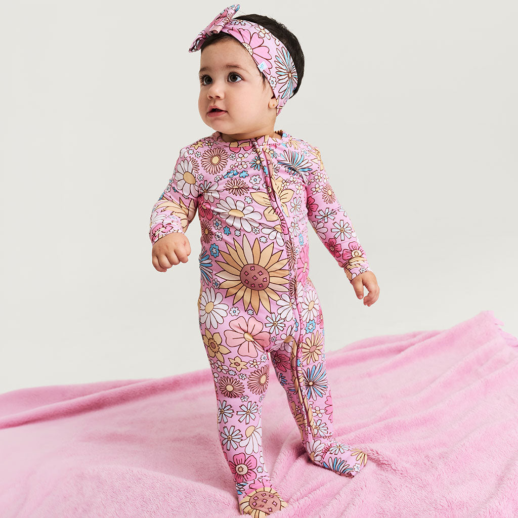 Presley Pink Convertible One Piece