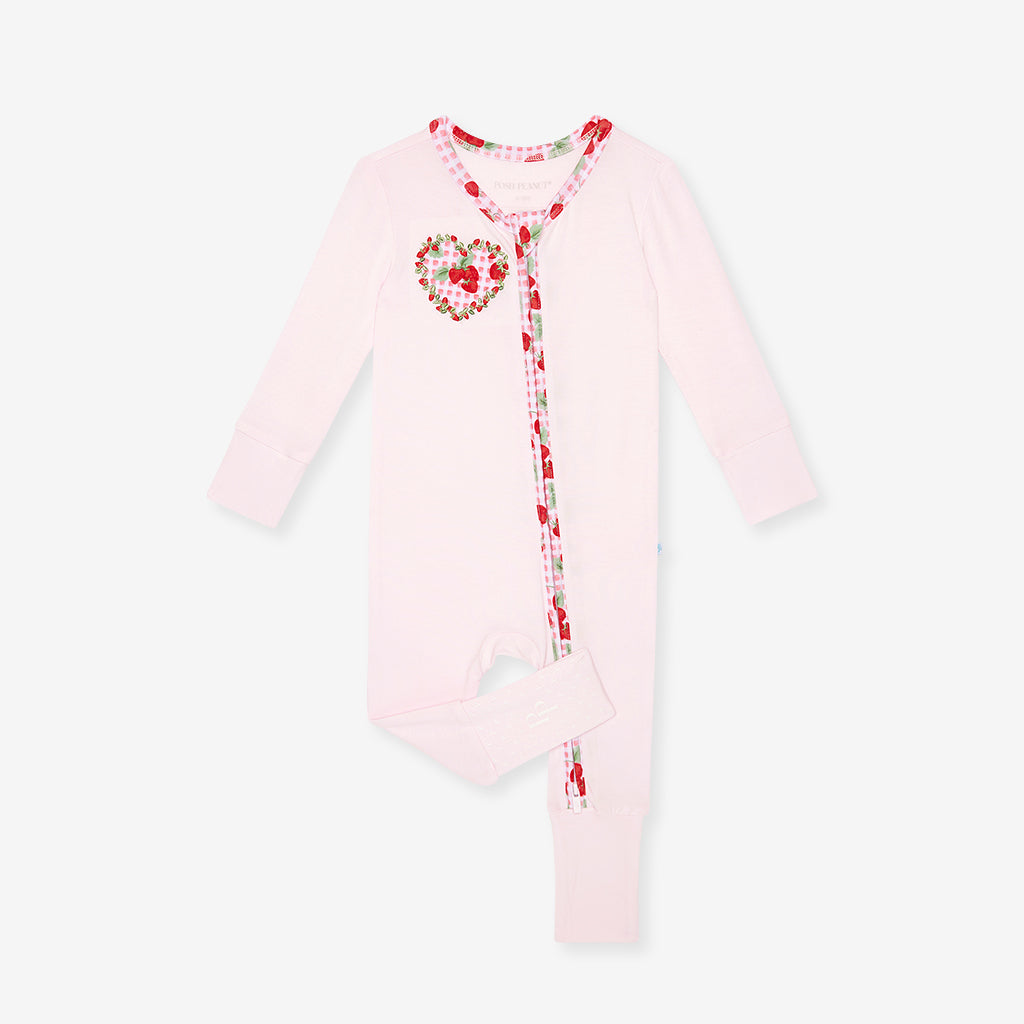 Sweet Strawberries Convertible One Piece