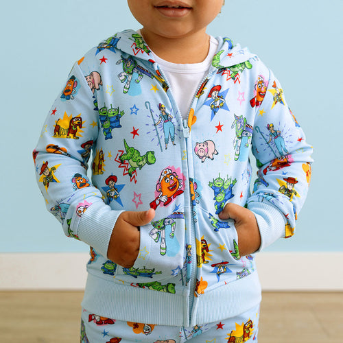 Disney Toy Story Time French Terry Zippered Hoodie