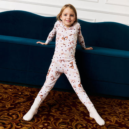 Beans & Bows Classic Pajama Set