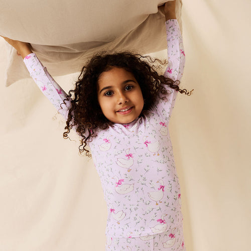 Goose Blossoms Classic Pajama Set