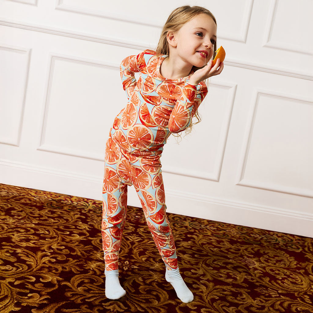 Oranges Classic Pajama Set