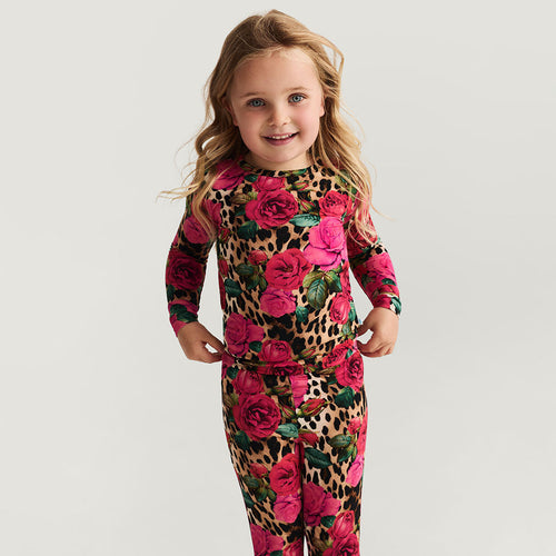 Wild Roses Classic Pajama Set