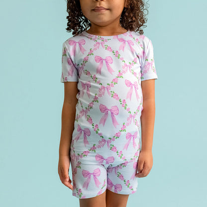 Disney Marie Bows Classic Pajama Short Set