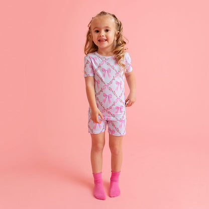 Disney Marie Bows Classic Pajama Short Set